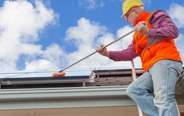 Mossend soft wash roof cleaning